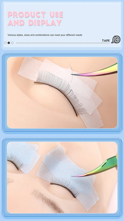 2/4PCS Micropore Eyelash Tape Lashes Lifting Tapes Under Eyes Breathable Easy To Tear Medical Tapes Eyelash Extension Supplies - AMULET RING STORE