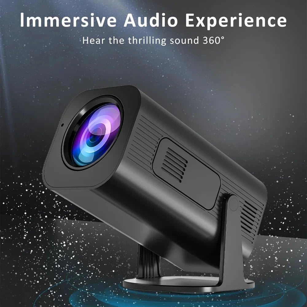 HP330 Portable LED Short Focus Projector 210Ansi 1280*720P Android 11 BT5.0 WIFI Allwinner H716 Halloween Gift Proyector