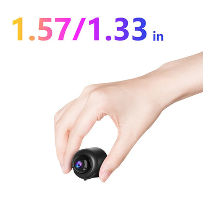 New Mini Camera 2024 X5 Intelligent WiFi Mini Camera Home Indoor Night Vision Safety Protection Audio Video Recorder - AMULET RING STORE