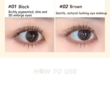 Judydoll Mascara Lash Lengthening Curling Thick Mascara Non-smudg Natural Waterproof Quick Dry Long Lasting Eye Makeup Cosmetics - AMULET RING STORE