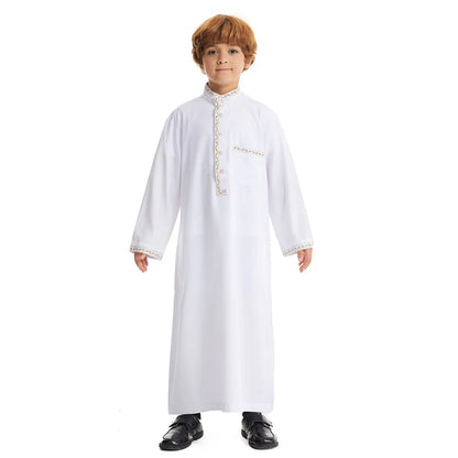 Muslim Clothes Man Shirt Man Islamic Caftan Men Eid Ramdan Cardigan Abaya Long Dress Islamic Saudi Arabic Musulman Robe Clothes