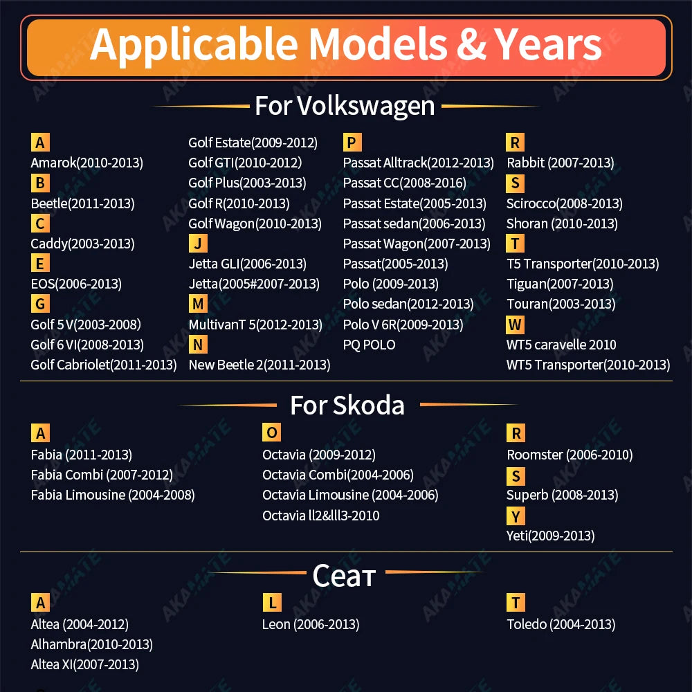 7inch Car Radio CarPlay Android Auto for Volkswagen VW Passat B6 B7 CC Tiguan Touran GOLF POLO CarPlay 7inch 2+32GB / 4+64GB - AMULET RING STORE