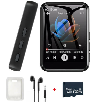 128GB HiFi MP3 Player with Bluetooth 5.4, Speaker & Touch Screen