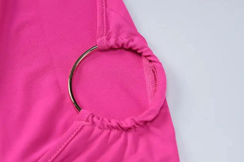 Women's White Bodycon Long Dress - Summer Party Wear - AMULET RING STORE