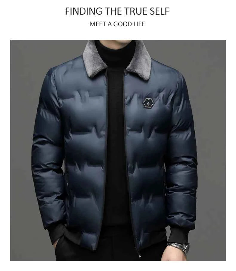 2024 Winter jackets men high quality fashion Warm Jacket Casual thicken Parkas Men's Winter Jackets Warm coat male size L-5XL