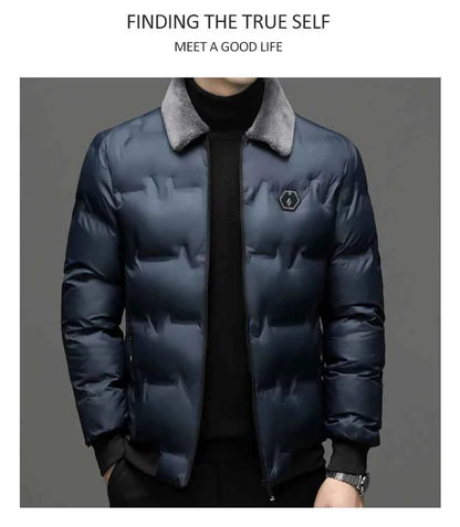2024 Winter jackets men high quality fashion Warm Jacket Casual thicken Parkas Men's Winter Jackets Warm coat male size L-5XL