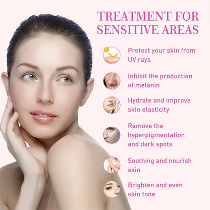 Brightening Cream For Intimate Parts Body Knees Remove Dull Pigments Brighten Serum Elbows Knuckles Lightening Skin Care Product - AMULET RING STORE