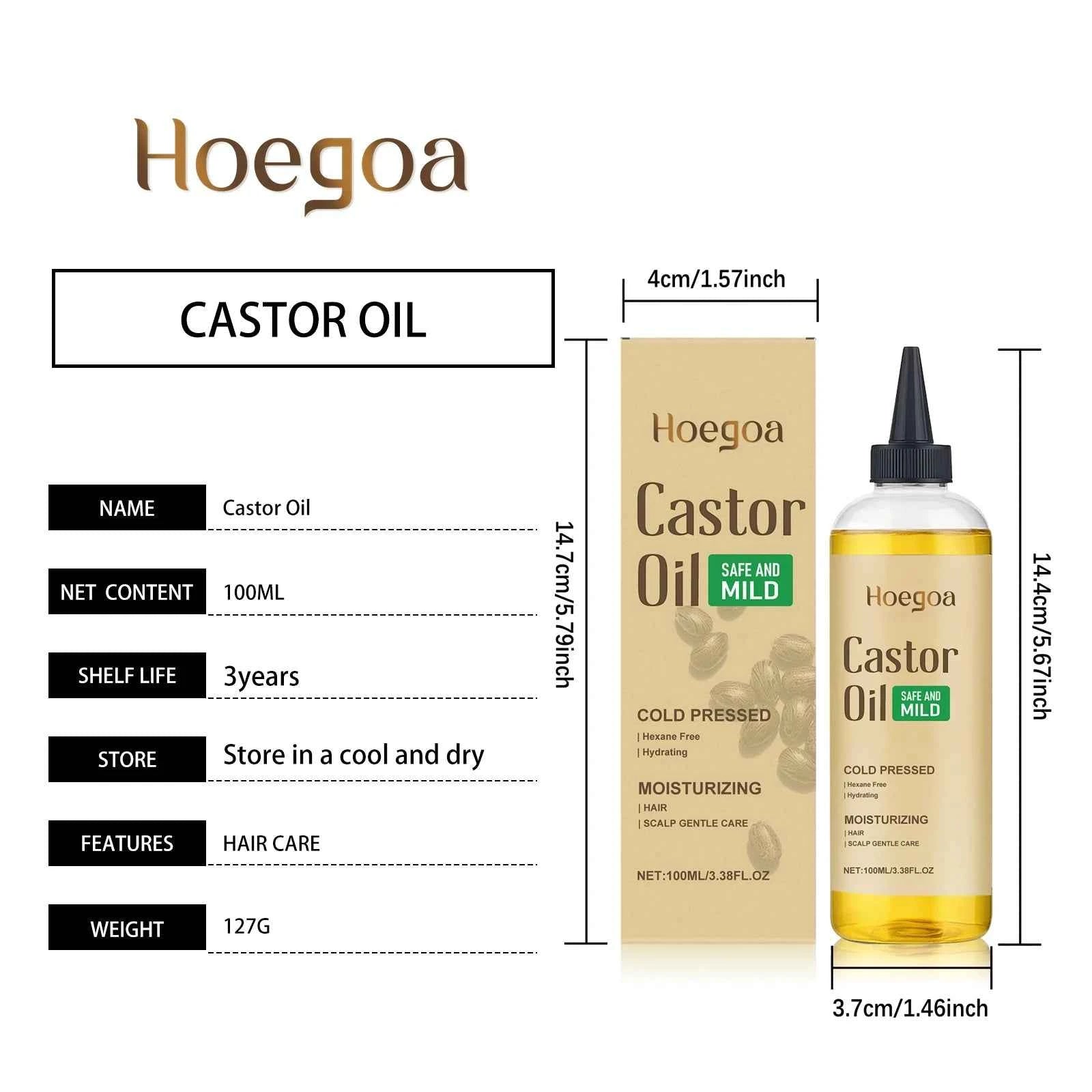 Hair Booster Castor Oil Hair Essence Treatment Improve Androgenetic Alopecia Scalp Treatment Serum Strengthen Hair Roots