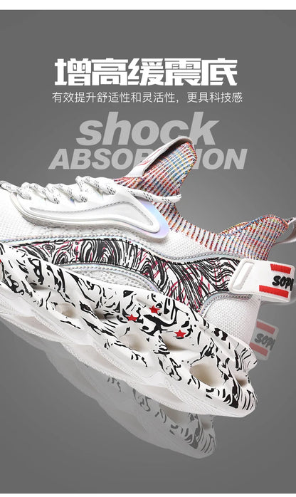 Shoes men Sneakers Male casual Mens Shoes tenis Luxury shoes Trainer Race Breathable Shoes fashion loafers running Shoes for men - AMULET RING STORE