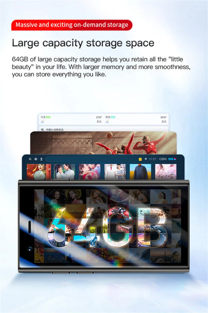 SOYES S24 Pro Max 4G Version 3.0 Inch Android8.1 Smartphone 2GB RAM 16GB ROM Dual SIM Standby 2500mAh Compact Mobile Phone - AMULET RING STORE