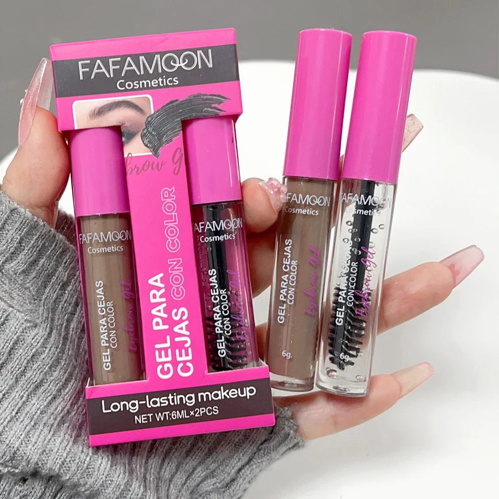 3 Colors Natural Liquid Dyeing Eyebrow Cream Waterproof Long Lasting Non-smudge Mascara Tint Makeup Cosmetic Brow Enhancer Cream - AMULET RING STORE