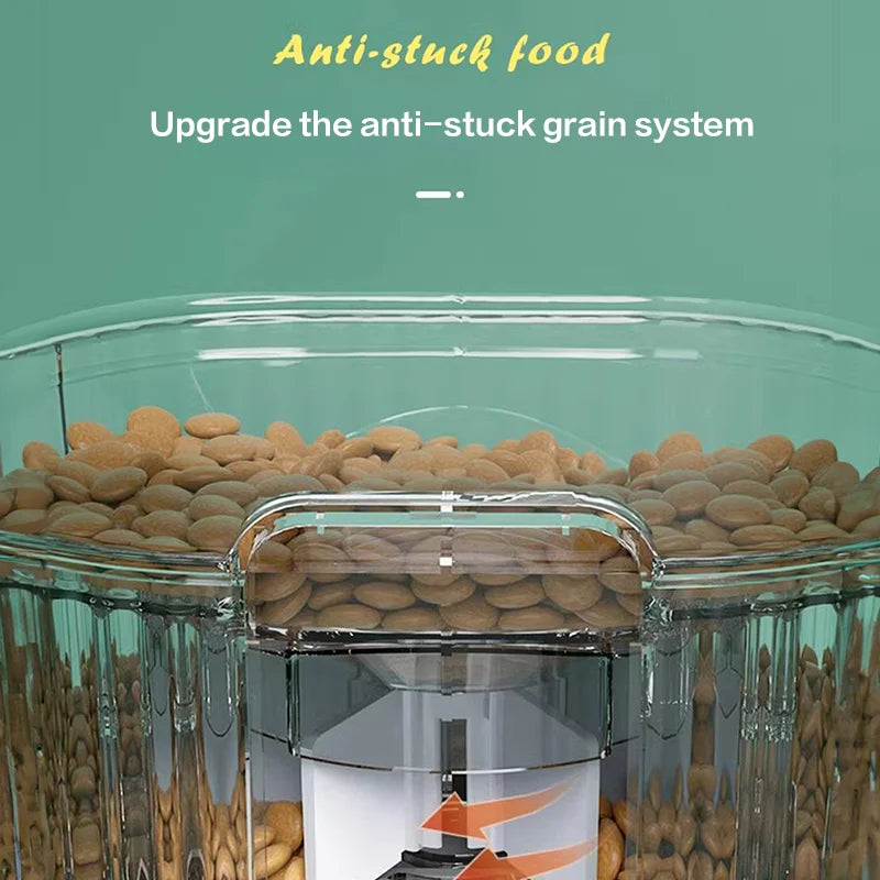 PAPIFEED cat automatic feeder dog fixed feeding machine cat food dog food wifi remote smart cat pet food dispenser - AMULET RING STORE