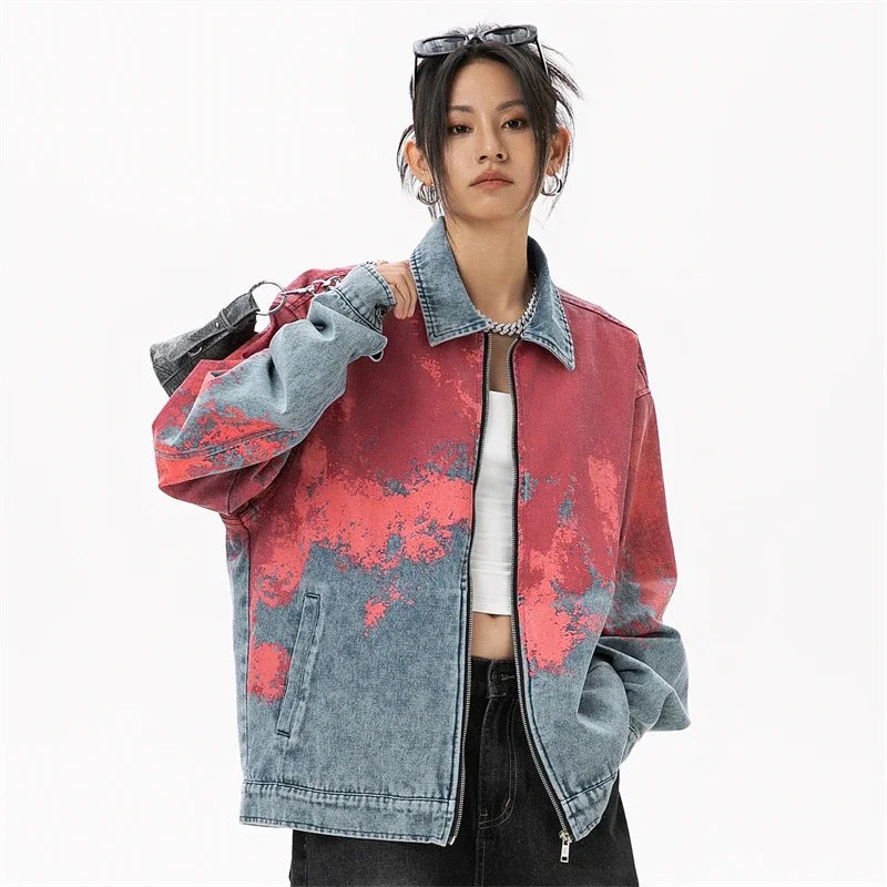 Women's Denim Jacket Lady Cowboy Jeans Jackets Women Outdoor Women's Clothing Novelties Sales Trend 2024 Female Cowgirl Clothes - AMULET RING STORE