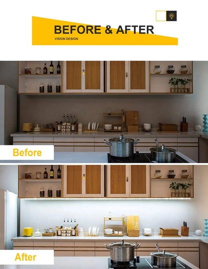 USB LED Lights Strip DC 5V Smart Dimmer Gesture Sensor Switch Control 60LEDs/m Backlight LED Ribbon Tape TV Lamp Room Decoration - AMULET RING STORE