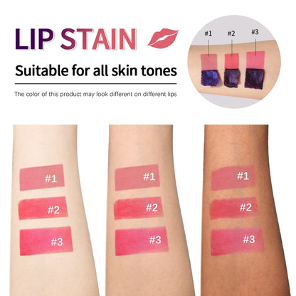 Peel Off Lip Stain Reveal Long Lasting Waterproof Pink Lip Tint Transfer Proof Non-stick Cup Natural Lip Stain Women's Cosmetics - AMULET RING STORE