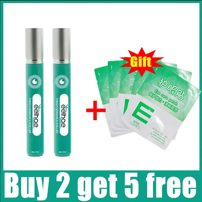 Vision Enhance Roller Promotes Clearer Eyesight Mild Relax Massage Reduce Discomfort Relieve Dryness Eye Fatigue Health Eye Care - AMULET RING STORE