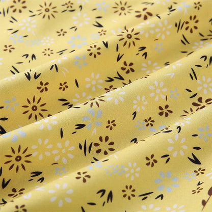 Women's Sexy Casual Home Small Floral Camisole Dress Summer Comfortable Skirt - AMULET RING STORE