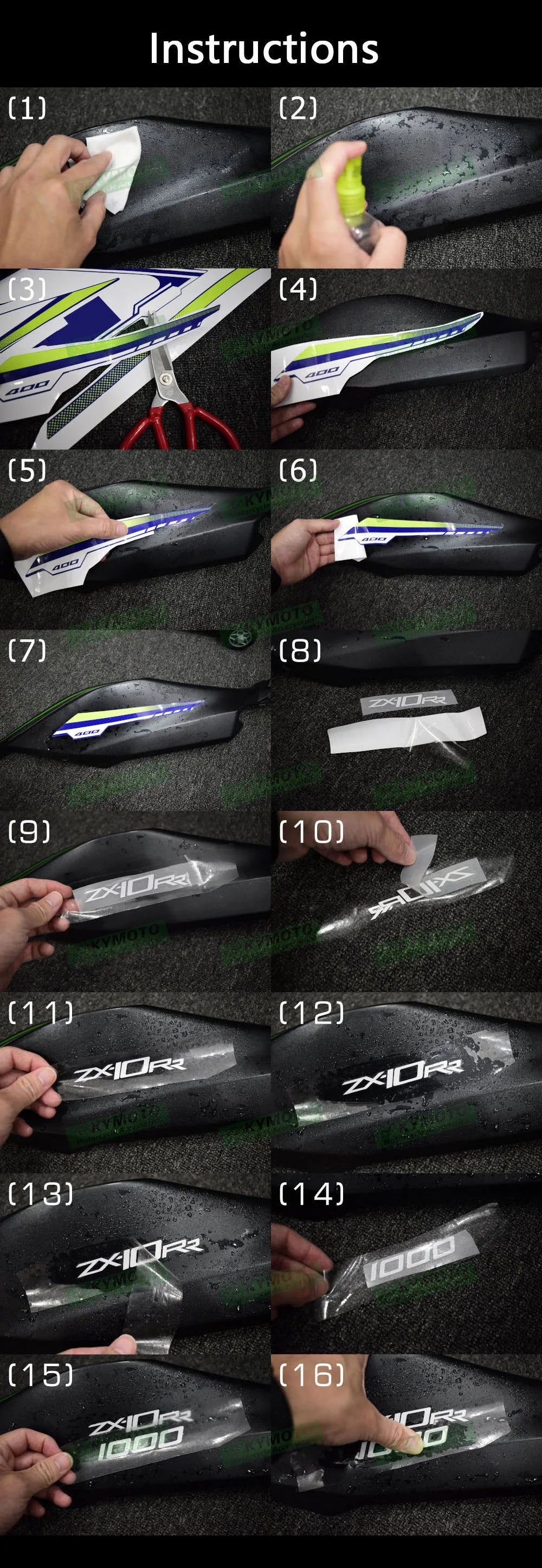 For Yamaha MT-125 MT125 motorcycle 17 inch front and rear wheel stickers modified waterproof reflective wheel rim stickers