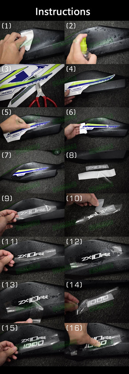 For Yamaha MT-125 MT125 motorcycle 17 inch front and rear wheel stickers modified waterproof reflective wheel rim stickers