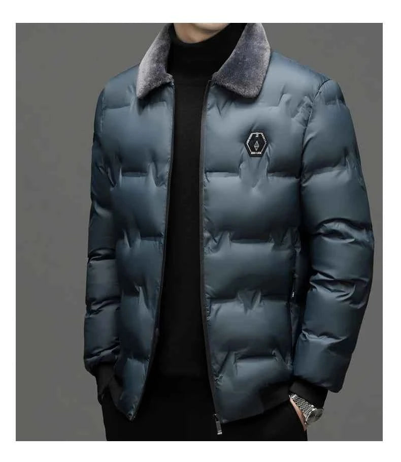 2024 Winter jackets men high quality fashion Warm Jacket Casual thicken Parkas Men's Winter Jackets Warm coat male size L-5XL