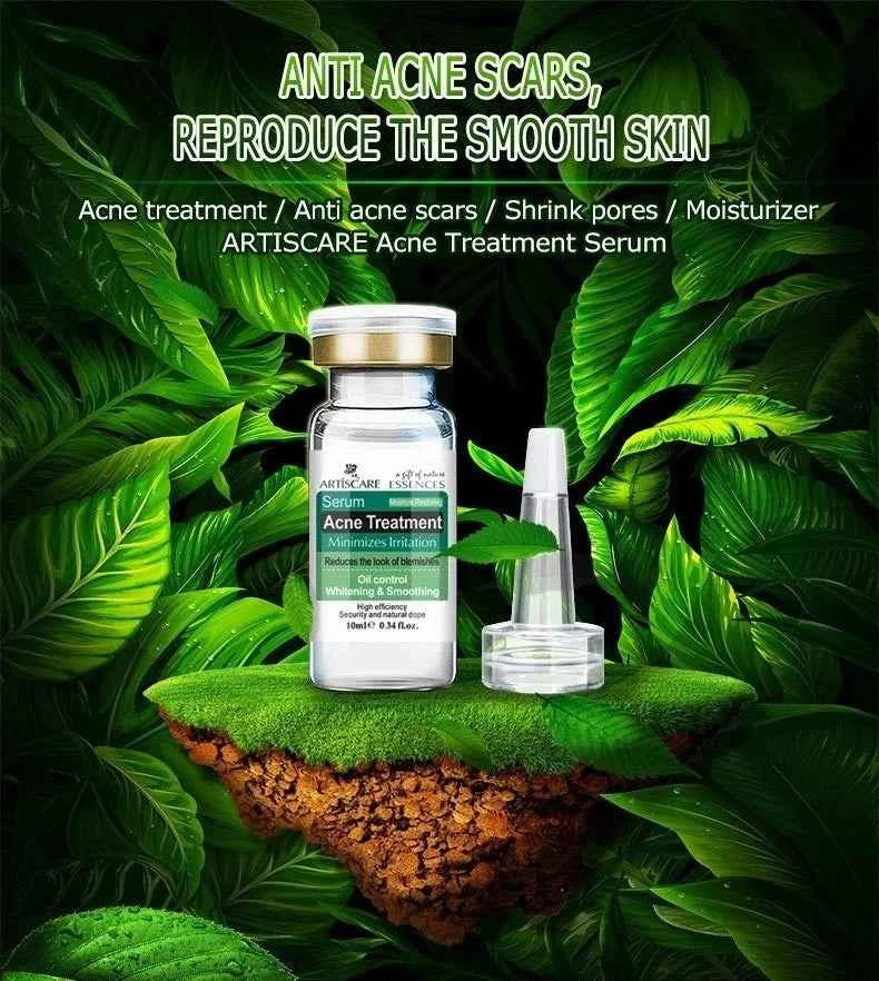 ARTISCARE Serum for Face 8pcs/Lot for Moisturizing Hyaluron Acid Vitamain C Six Peptide Q10 VC Facial Essence Skin Care