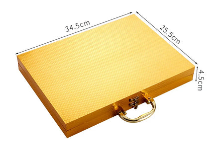 Golden Stainless Steel Cutlery Set Royal European Spoon Fork Complete Tableware Retro Design Dishwasher Safe Elegant Flatware