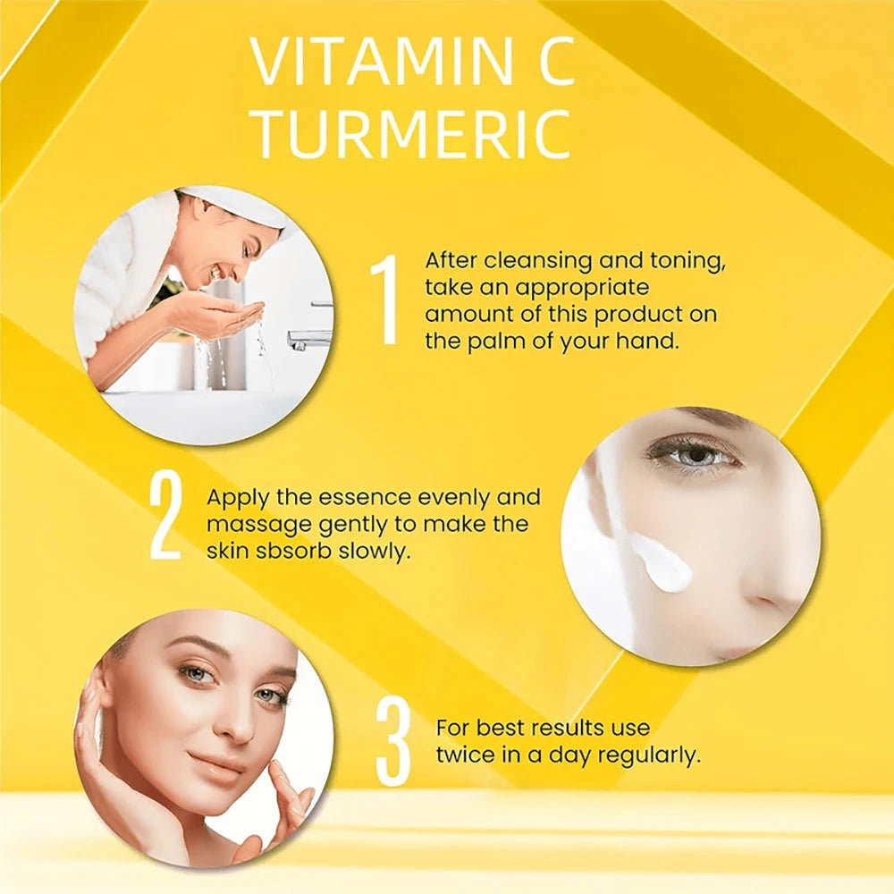 Turmeric Vitamin C Face cream Retinol Moisturizing Firming Hyaluronic Lightening Repairing Smooth Skincare Whitening Creams - AMULET RING STORE
