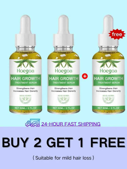 Fast Hair Growth Oil Africa Crazy Traction Alopecia Serum Anti Hair Break Thicken Hair Loss Treatment Spray For Man Women 60ML