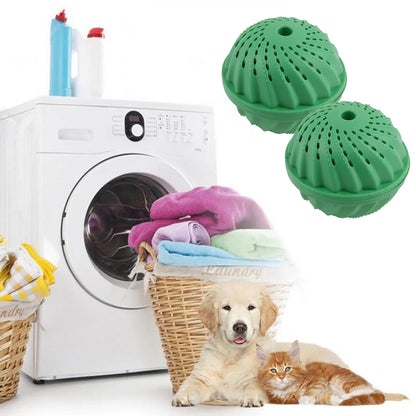 1-6PCS Eco-Friendly Wash Ball - Washing Machine Non-Chemical Detergent Laundry Ball Household Eco Hi-Ball - AMULET RING STORE