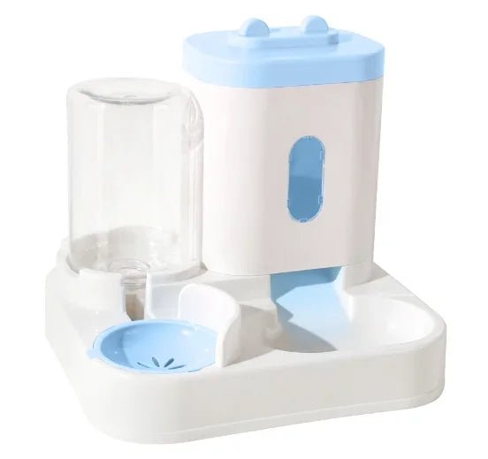 Auto Filter Mute 2-in-1 Pets Water Fountain USB Electric Cat Drinker Bowl Pet Feeder Recirculate Filtring Drinker for Cats Water - AMULET RING STORE