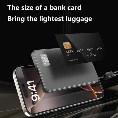 VIVO 50000mAh Portable Magnetic Wireless Power Bank PD22.5W Fast Charging External Battery for Magsafe For iPhone Samsung Xiaomi