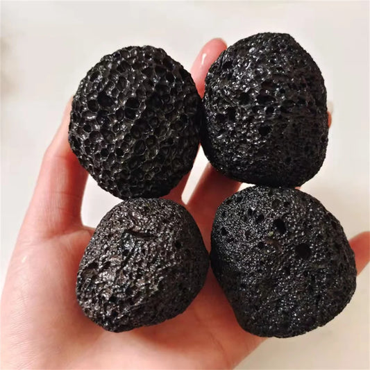 500g/pack Natural Porous Volcanic Rock Original Stone Geode Aromatherapy Essential Oil Diffuser Fish Tank Flower Pot Aquarium - AMULET RING STORE