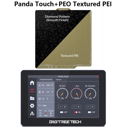 BIGTREETECH Panda Touch 5 Inch Touch Screen Multi-Printer Wireless Control Upgrade For Bambu Lab X1 P1 BambuLab A1 3D Printer