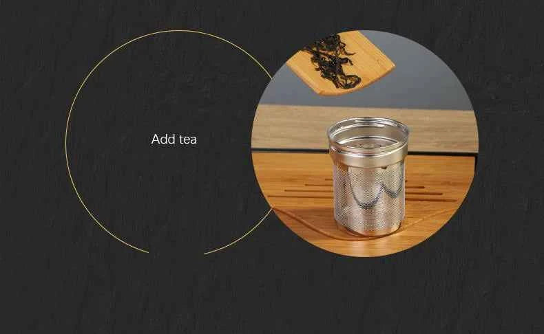 Smart LED Thermos 316 Stainless Steel Insulation Braising Teapot Large Capacity Hot Water Bottle Separating Coffee Vacuum Flask