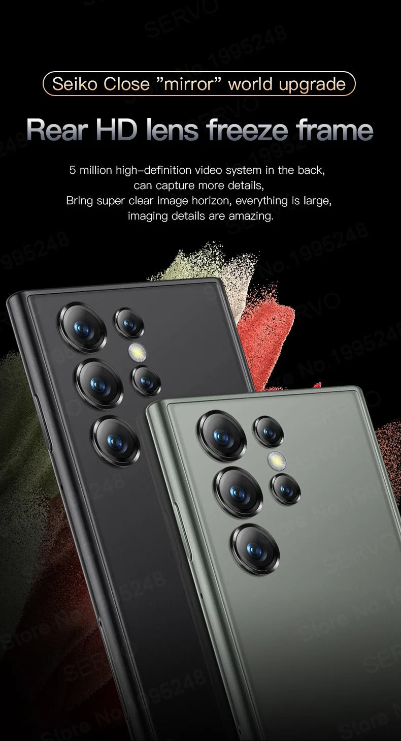 2024 New SERVO S24 Mini 4G Global Smartphone Android System Google Store 2000mAh Facial Unlock Small Smartphones Latest Upgrade - AMULET RING STORE