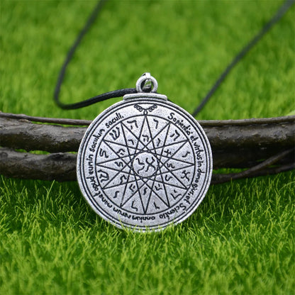 Nostalgia Key Of Solomon 7 Archangel Saint Michael Seal Pendant Necklace