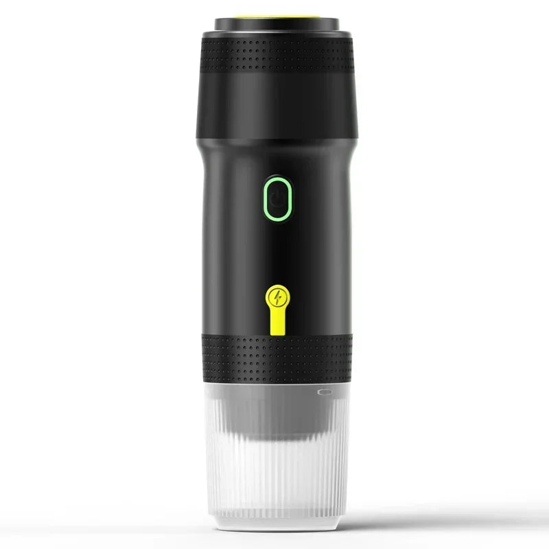 Electric Portable Coffee Machine Portable Italian Espresso Machine for Car & Home 3-in-1 Capsule Powder Travel Coffee Maker - AMULET RING STORE