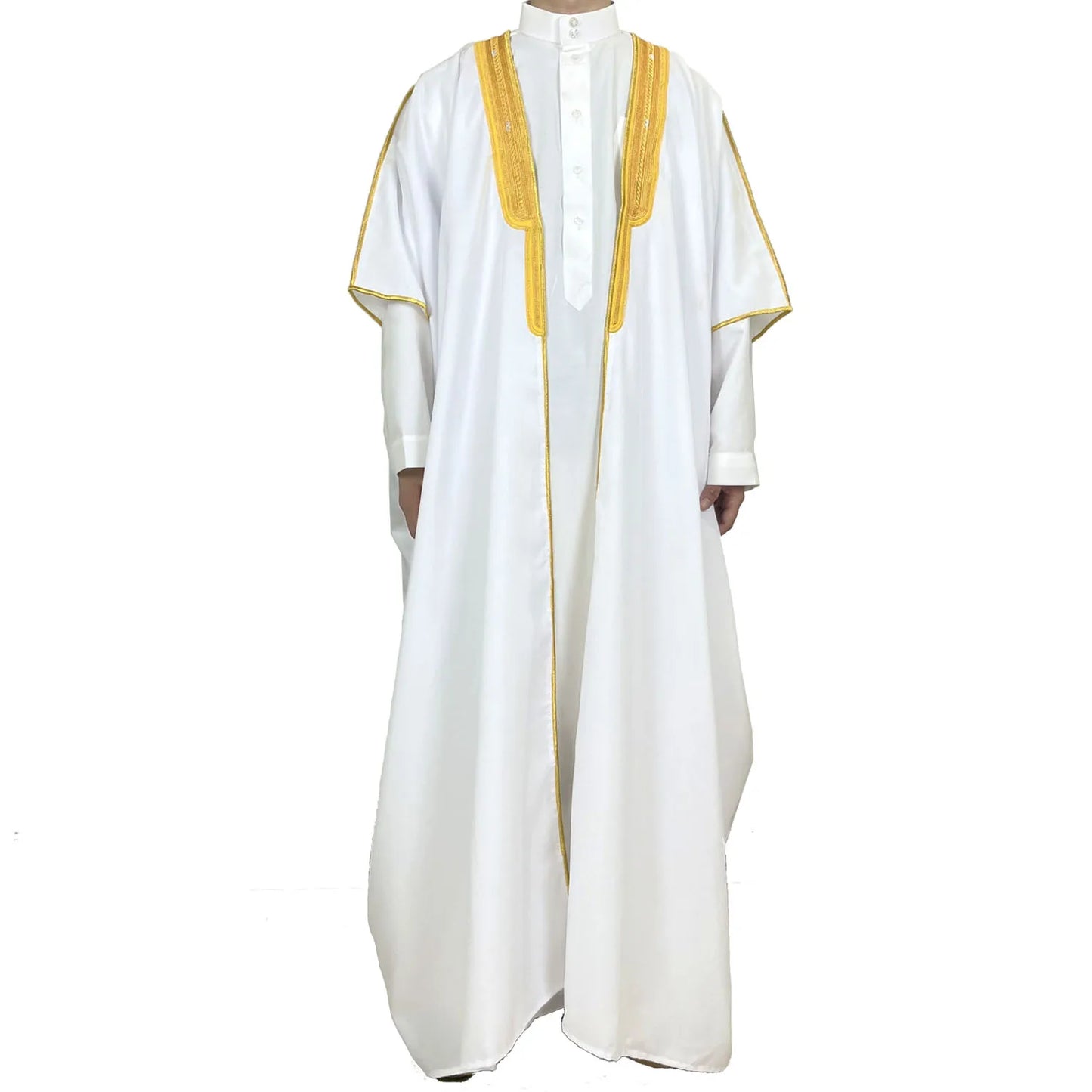 Wholesale Oem Eid Morrocon Drosh African Fabric Thobe Al Noorarab Turkey Clothing Kaftan Abaya Muslim Men Bisht