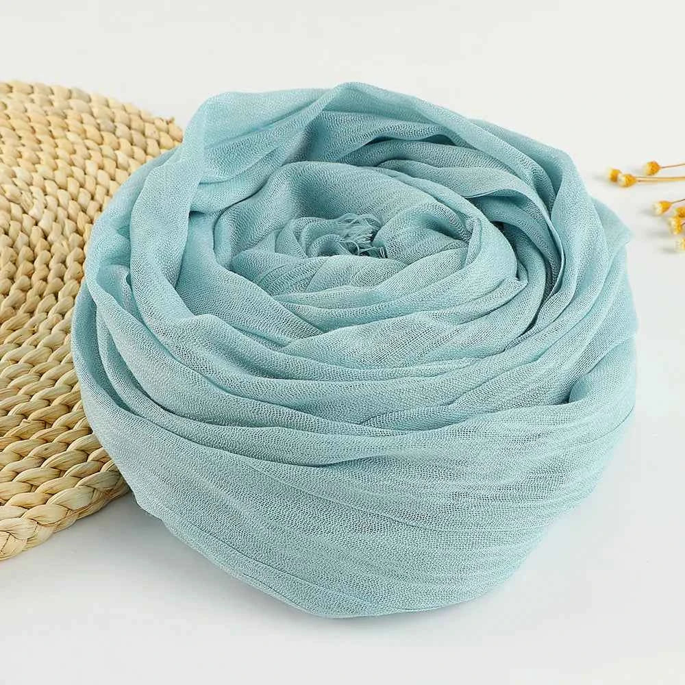 Autumn Winter New Cotton Linen Scarf For Women Girls Solid Color Sunscreen Scarves Soft Foulard Viscose Female Wrap Shawls