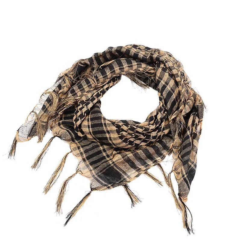 Summer Women Tactical Arab Scarf Men Fashion Lightweight Hijab Scarf Spring Army Plaid Head Scarf Keep Warm 2020 New Hot Sale - AMULET RING STORE