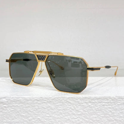 BMC004 Alloy Irrgular Sunglasses for Men and Women High Quality Brand Designer UV400 High Street Punk Fashion Trendy Eyeglasses