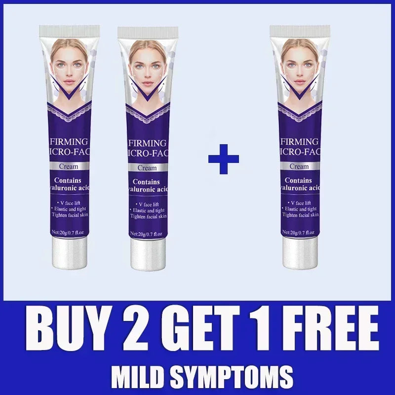 Effective V-Shape Face Slimming Lifting Facial Cream Lift Up V Double Chin Cheek Slimming Firming Anti Wrinkle Beauty Skin Care - AMULET RING STORE