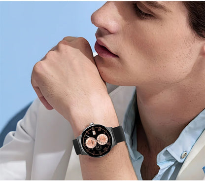 For Huawei New Ultra Slim AMOLED Smart Watch Women Screen Always Display Time Heart Rate BT Calling High-end Fashion Smartwatch