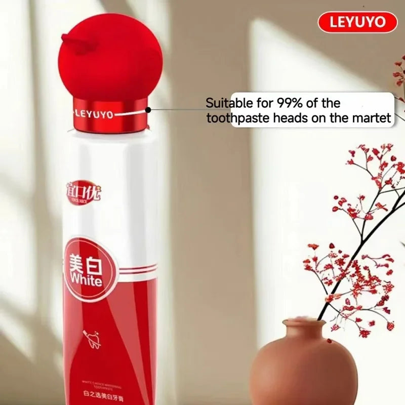 Vacuum Toothpaste Tube Squeezer Efficient and Hassle-Free Silicone Toothpaste Pump Dispenser Toothpaste Cap Bathroom Supplies - AMULET RING STORE