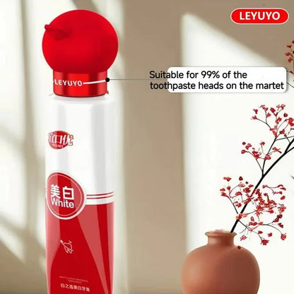 Vacuum Toothpaste Tube Squeezer Efficient and Hassle-Free Silicone Toothpaste Pump Dispenser Toothpaste Cap Bathroom Supplies - AMULET RING STORE