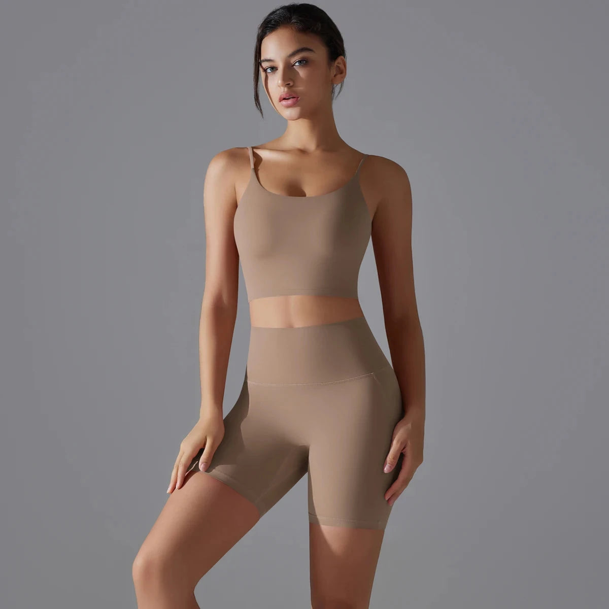 Women Yoga Set Yoga BraTank Tops for Fitness Workout Sportswear Gym Clothing High Waist Shorts Sportswear Leggings Suits