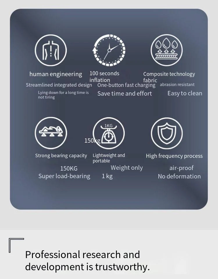 CS1 GS1 2025 New Automatic inflatable Bed