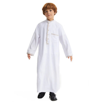 Muslim Clothes Man Shirt Man Islamic Caftan Men Eid Ramdan Cardigan Abaya Long Dress Islamic Saudi Arabic Musulman Robe Clothes