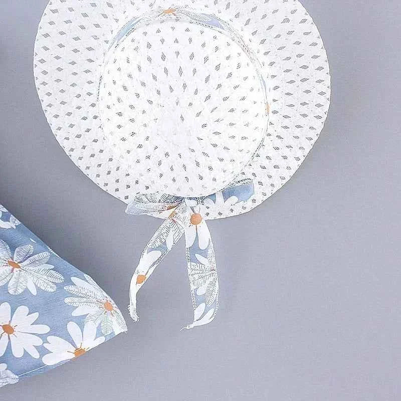 (Girls 0-3 Years Old) Summer New Girls Dress Floral Print Little Fresh Everyday Sweet Princess Dress with Bow