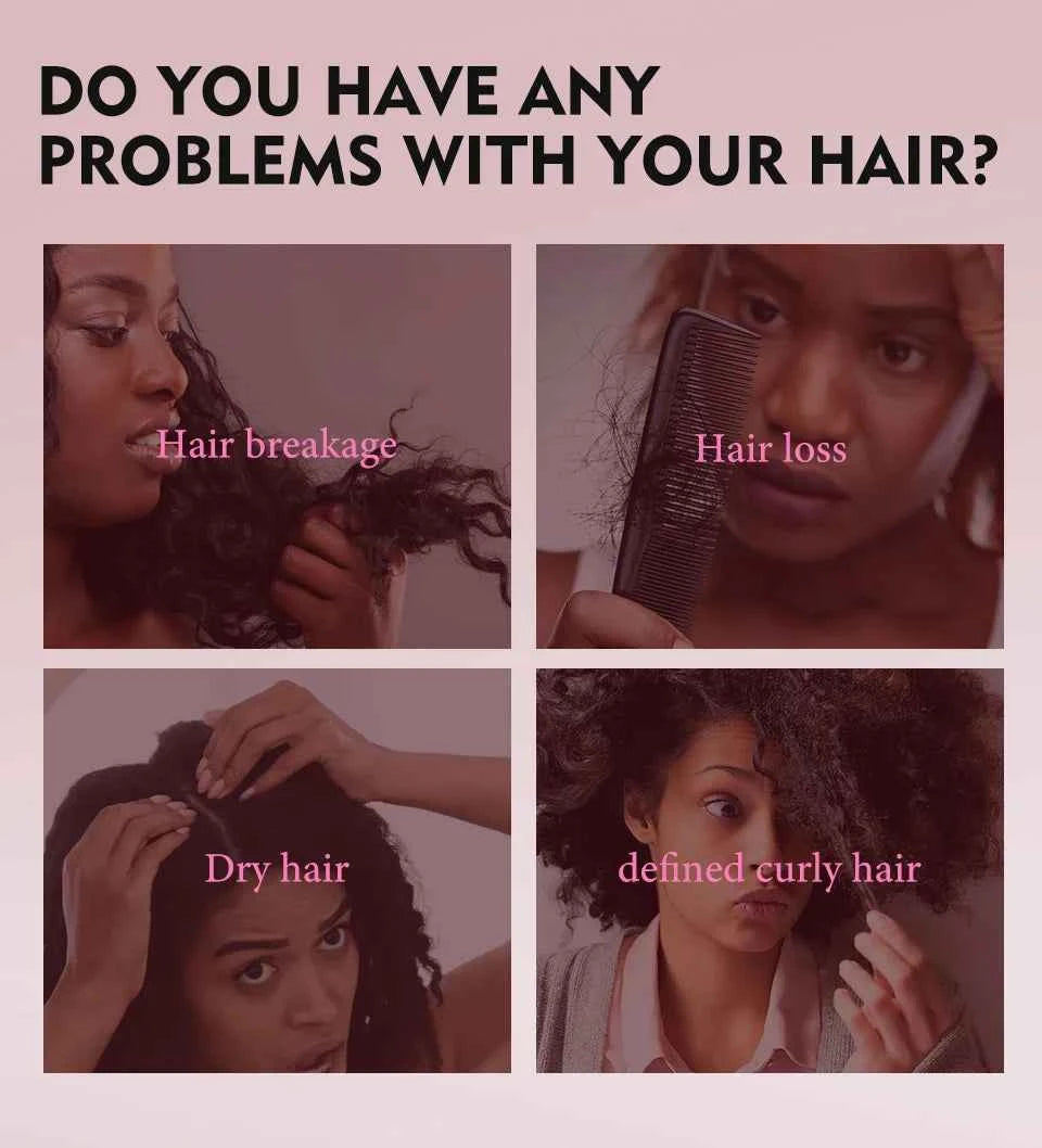 100% Pure Natural KARKAR Butter Hair Growth Oil Anti-Hair Loss Oil Repair Damaged Scalp Treatment Serum Oil For All Hair Types